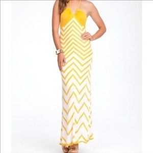 Bebe knit maxi dress